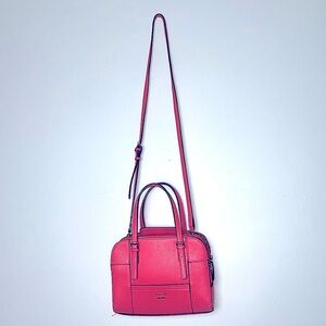 Guess Pink Mini Handle Crossbody Bag